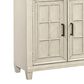 Riva Ridge Caraway Door Bookcase in Aged Ivory, , large
