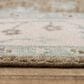 RIZZY Belmont 6" x 9" Brown, Ivory and Light Blue Area Rug, , large