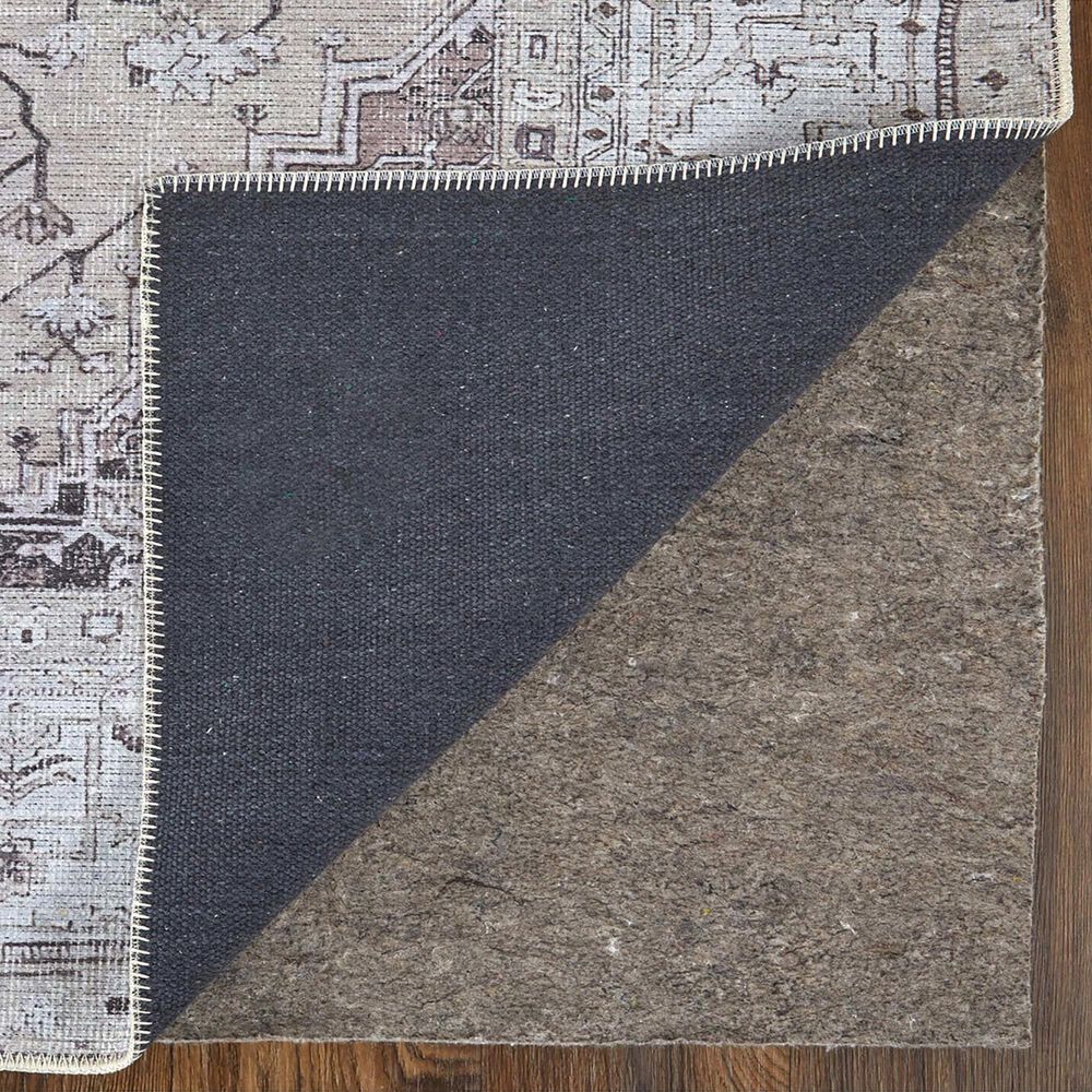 Feizy Percy 4&#39; x 6&#39; Beige and Ivory Area Rug, , large