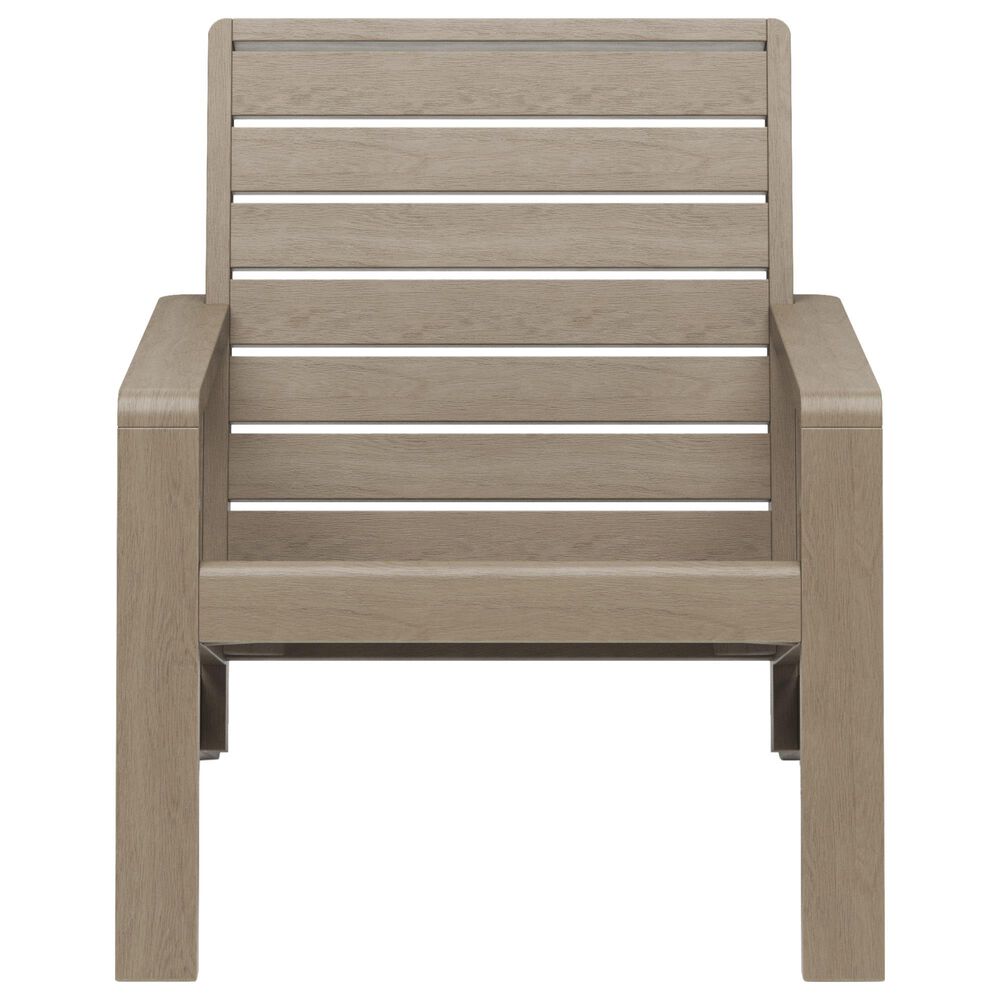 Homestyles Sustain Patio Adirondack Chair in Stain Brown, , large