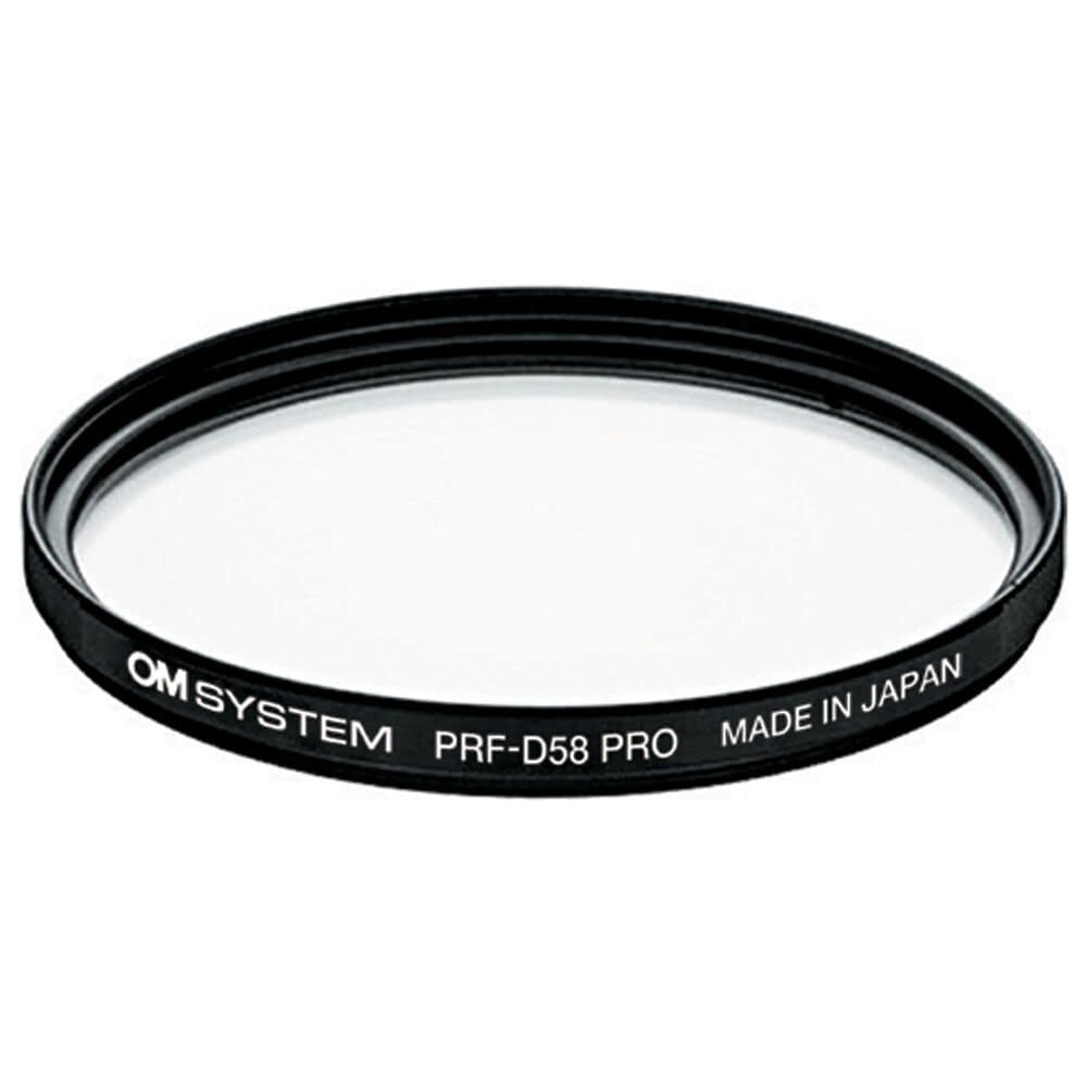 OM- System 58mm Pro Protection Filter in Black, , large