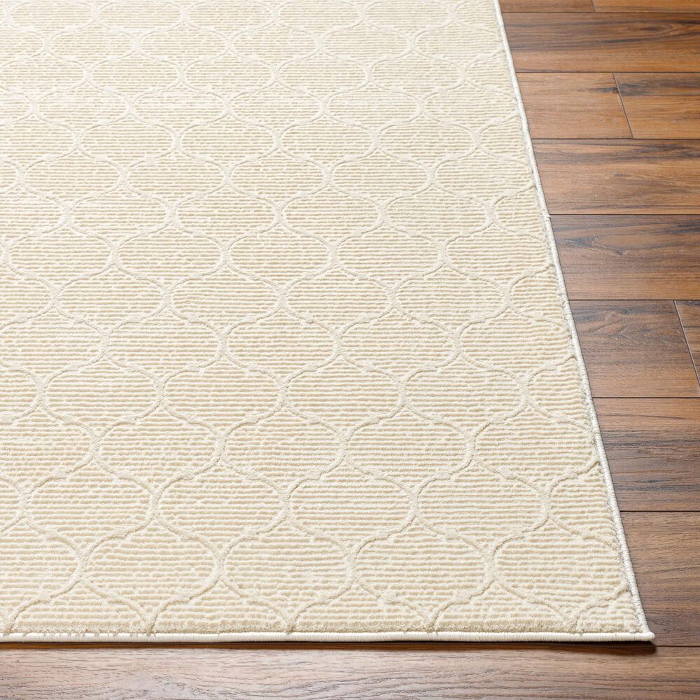 Surya Alder ALD-2307 6&#39;4&quot; x 9&#39; Cream and Ivory Area Rug, , large