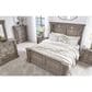 Millenium Blairhurst 3-Piece King Panel Bedroom Set in Light Grayish Brown with Lights, , large
