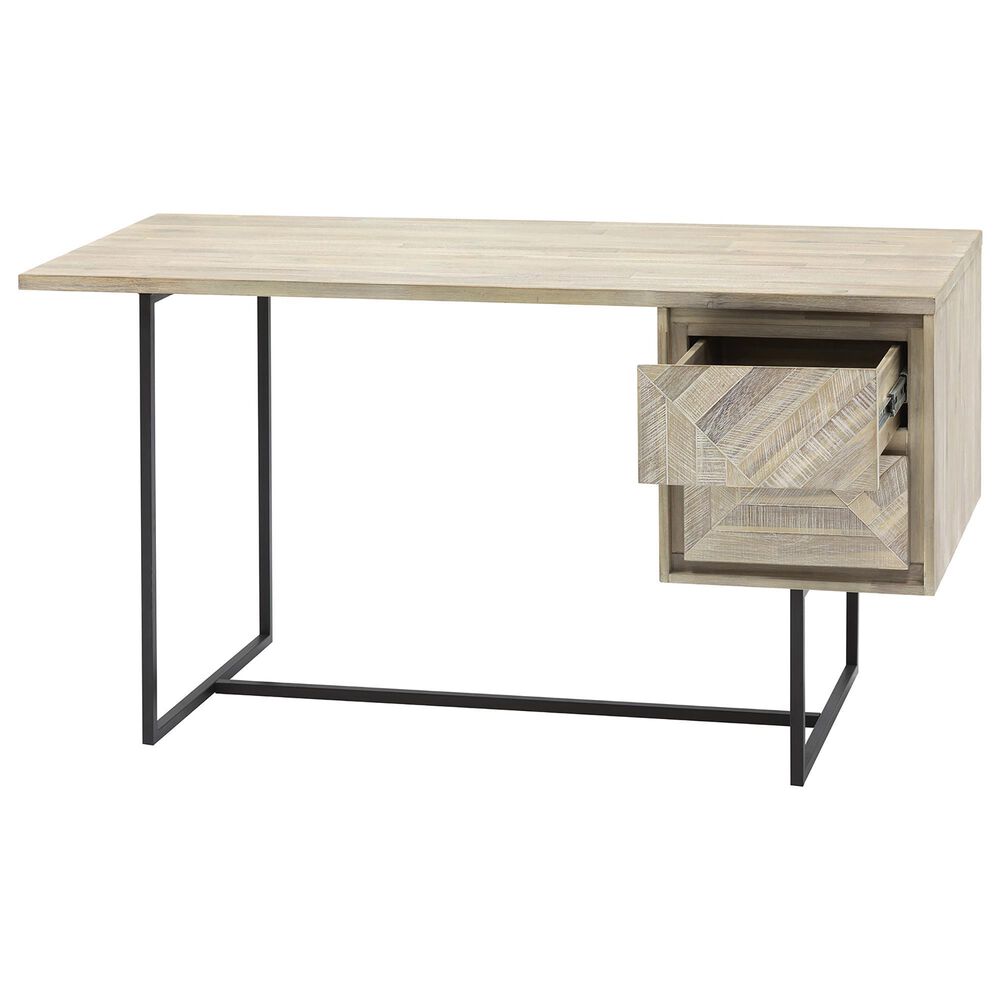 Blue River Peridot Desk in Natural Acacia, , large