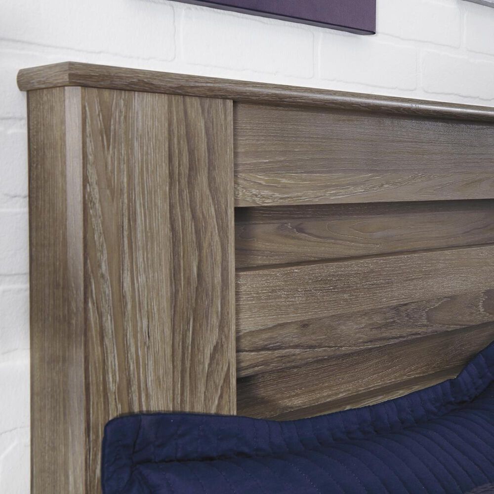 Ashley Zelen Full Panel Bed in Warm Grey, , large