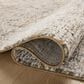 Amber Lewis x Loloi Alie 5"3" Round Gold and Beige Area Rug, , large