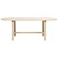 Jennifer Taylor Home Milo Dining Table in Light Natural Cerused - Table Only, , large