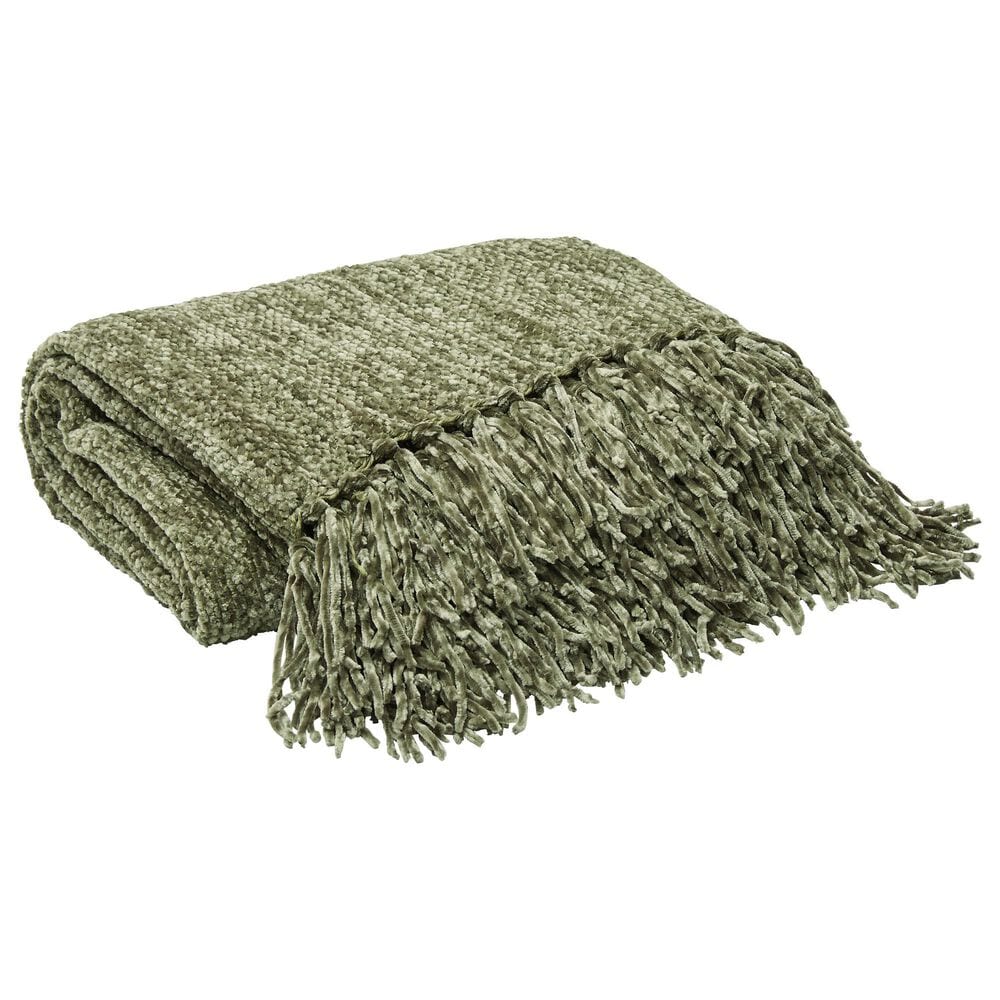 Ashley Tamish 51" x 70" Throw in Green, , large