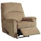 Ashley Nerviano Manual Zero Wall Recliner in Mocha, , large