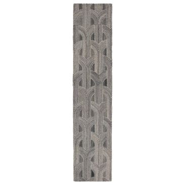 Jaipur Pathways by Verde Home Manhattan 2"6" x 8" Steeple Gray Area Rug, , large