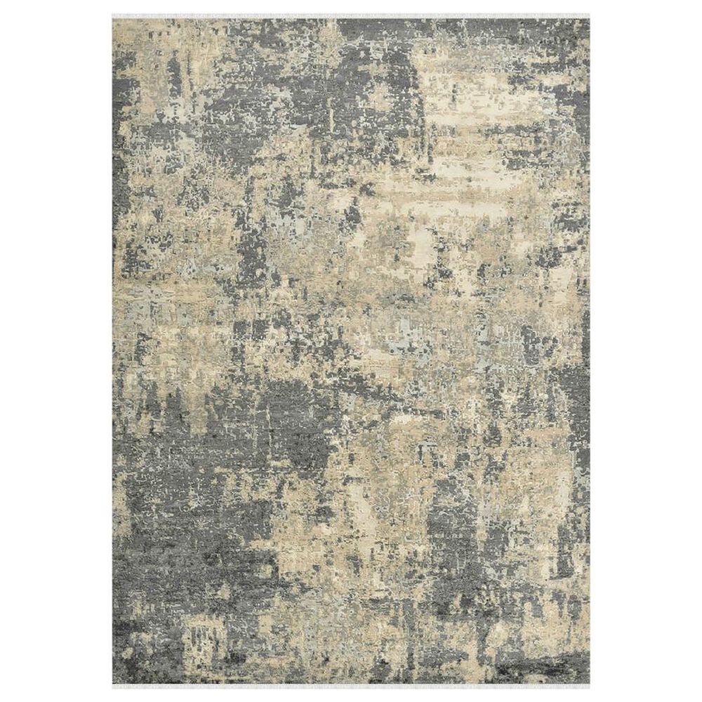 Amer Rugs Mystique 12" x 15" Dark Gray Area Rug, , large