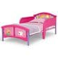 Delta Children Peppa Pig Big Adventures Plastic Toddler Bed in Pink, , large