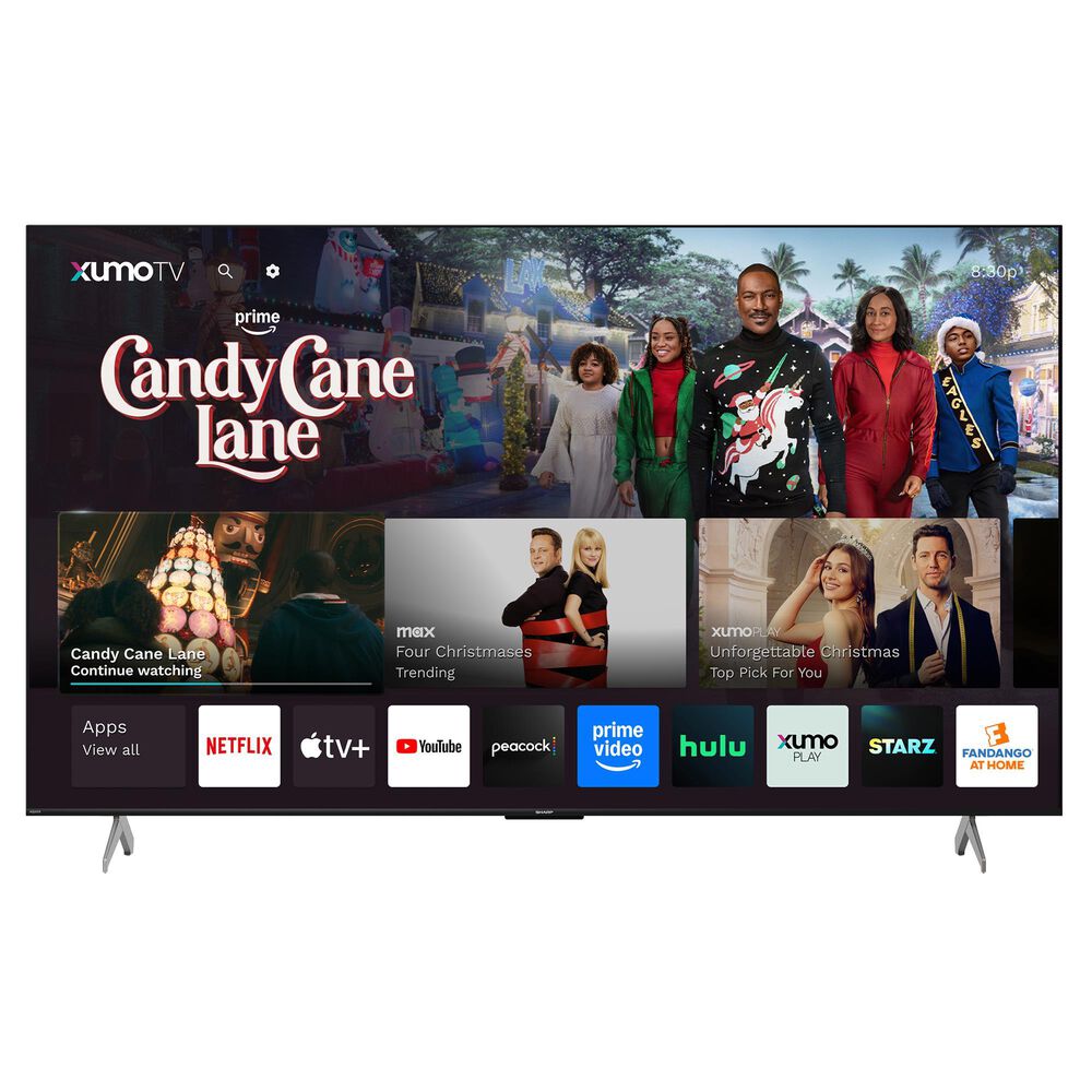 Sharp 85&quot; Class AQUOS QLED 4K Ultra HD Smart Xumo TV, , large