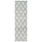 Safavieh Natura NAT711B 2"3" x 8" Ivory and Blue Runner, , large