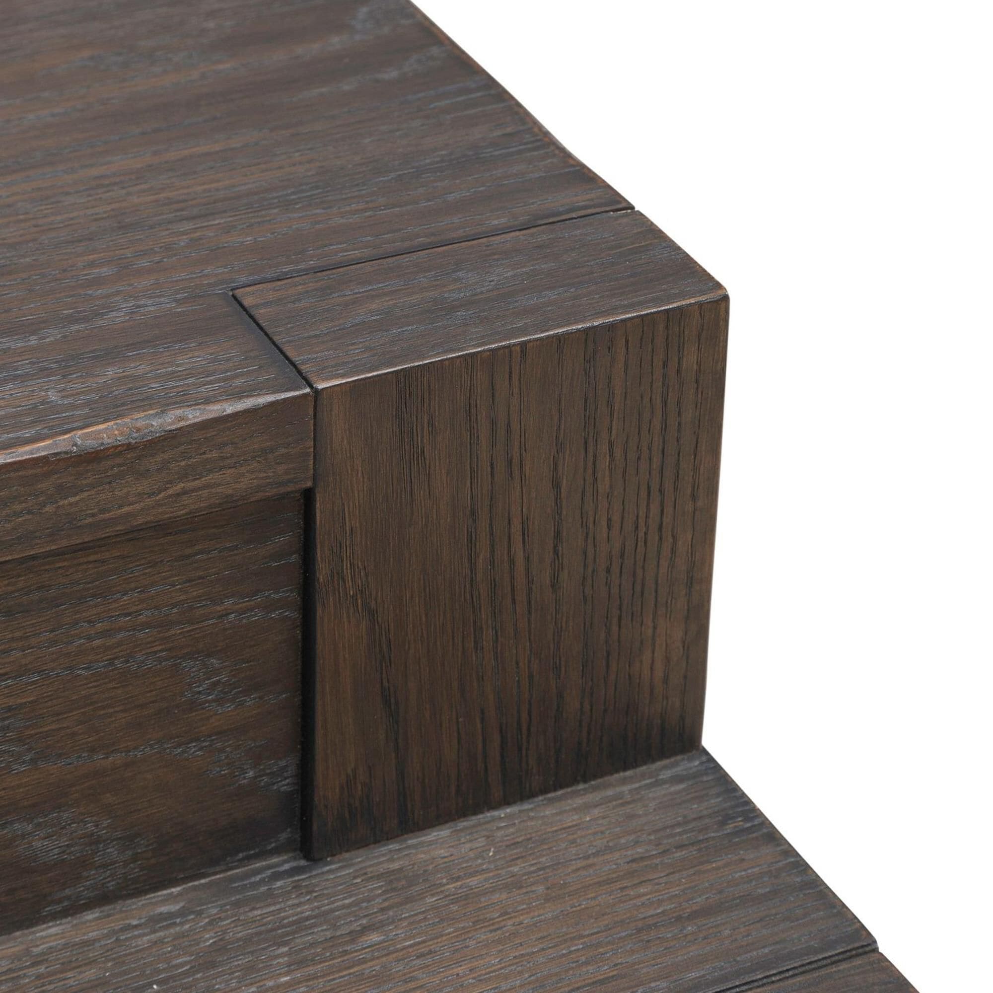 Belle Furnishings Lennox Hill Console Bar Table Only in Bark