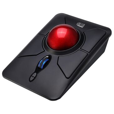 Adesso iMouse T50 Wireless Programmable Ergonomic Trackball Mouse in Black, , large