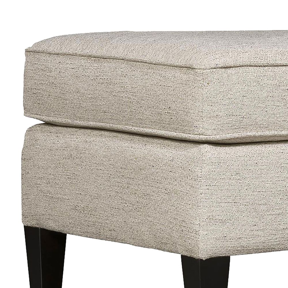 Bernhardt Addison Ottoman in White and Cream, , large