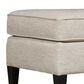 Bernhardt Addison Ottoman in White and Cream, , large