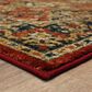 Karastan Spice Market Dhahar Garnet 12" x 15" Area Rug, , large