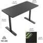 Eureka Ergonomics 47"" Gaming Desk in Black, , large