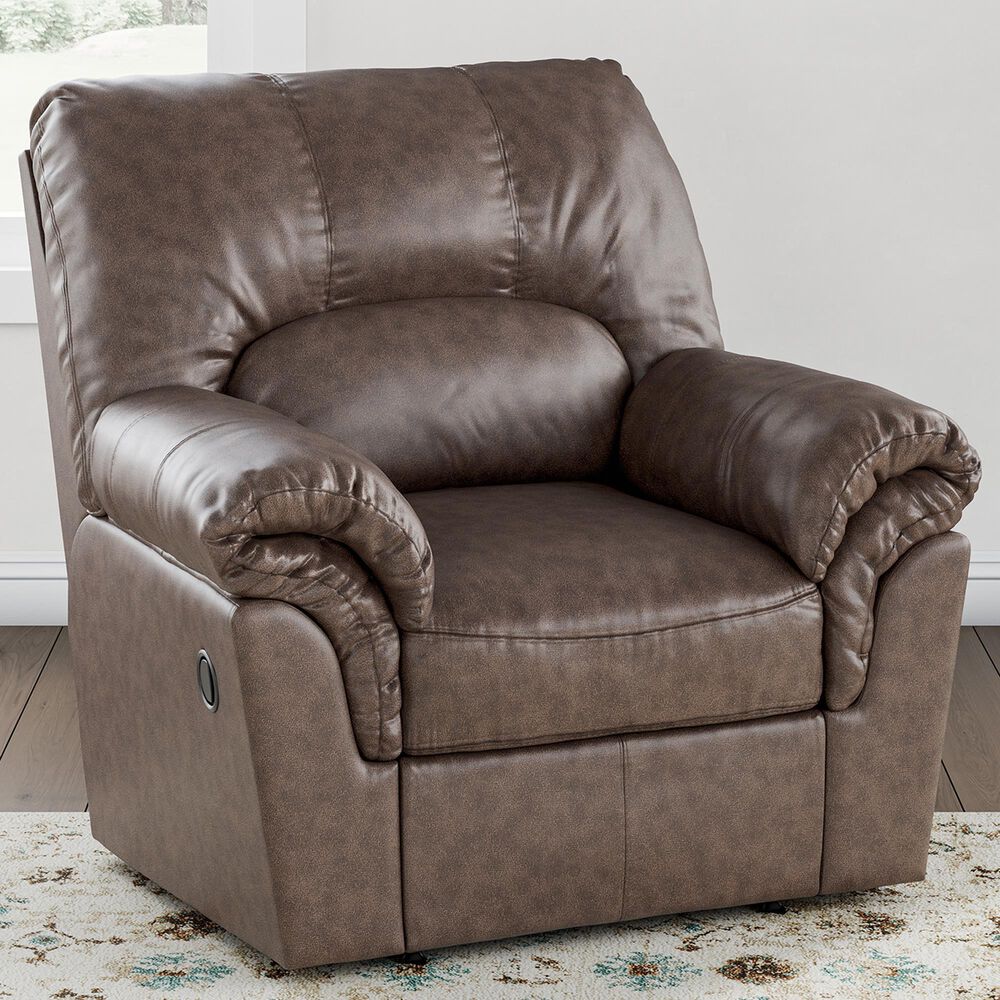 Ashley WillowBend Rocker Recliner in Umber, , large