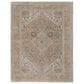 Feizy Celene 12" x 15" Beige and Brown Area Rug, , large