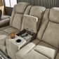 Ashley Next-Gen DuraPella Power Reclining Loveseat with Console in Sand, , large