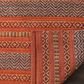 Safavieh Montauk MTK214B 6" Square Orange and Red Area Rug, , large