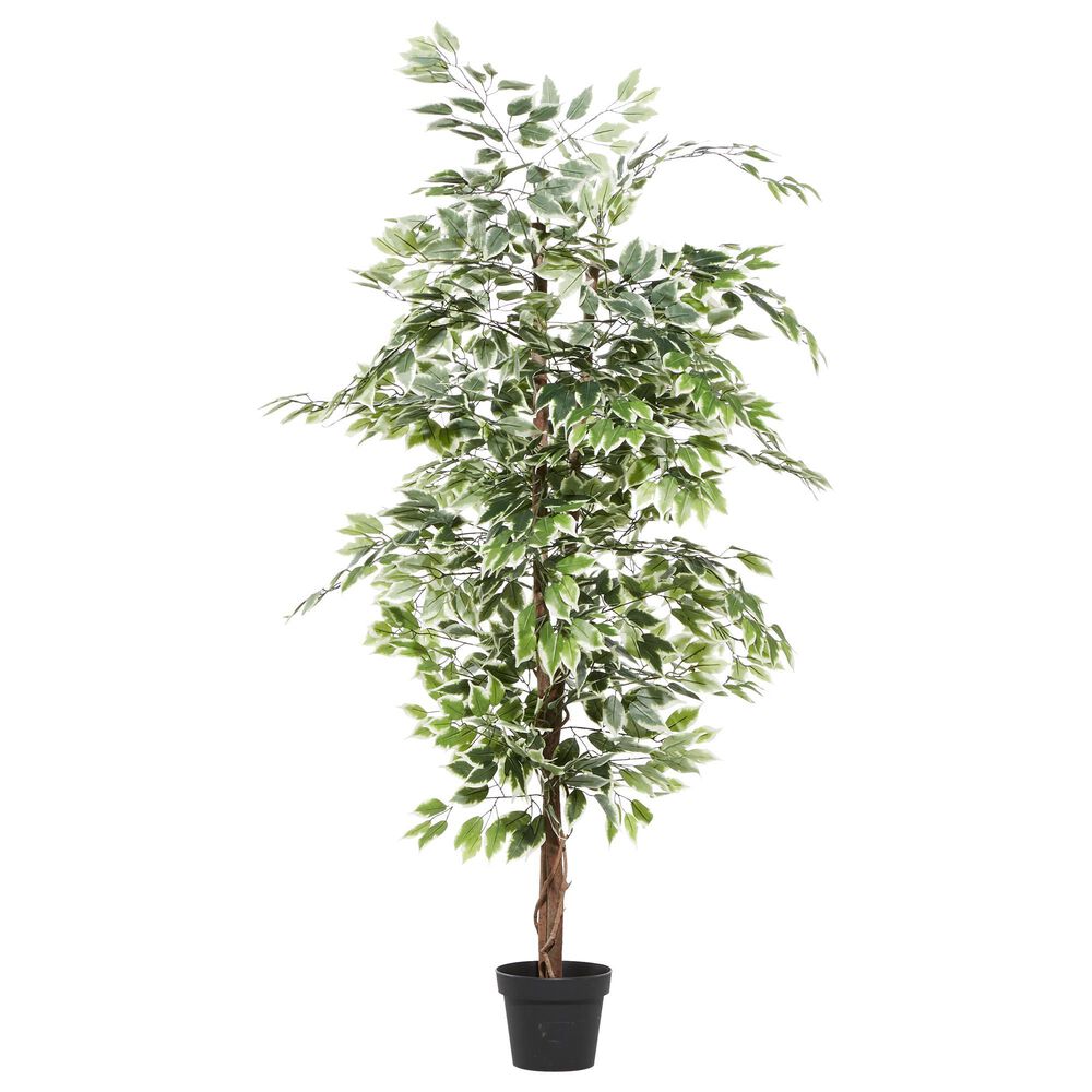 Maple and Jade 73" Traditional Fabric Artificial Foliage, , large