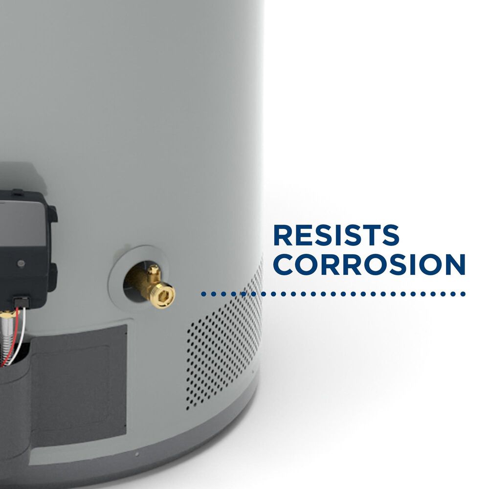 GE Appliances RealMAX Premium 40-Gallon Tall Natural Gas Ultra Low-NOx Atmospheric Water Heater in Gray, , large