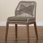 Baxton Studio Jennifer Side Chair in Walnut Brown, , large