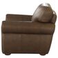 Chateau d"Ax Leather Accent Chair in Brown, , large