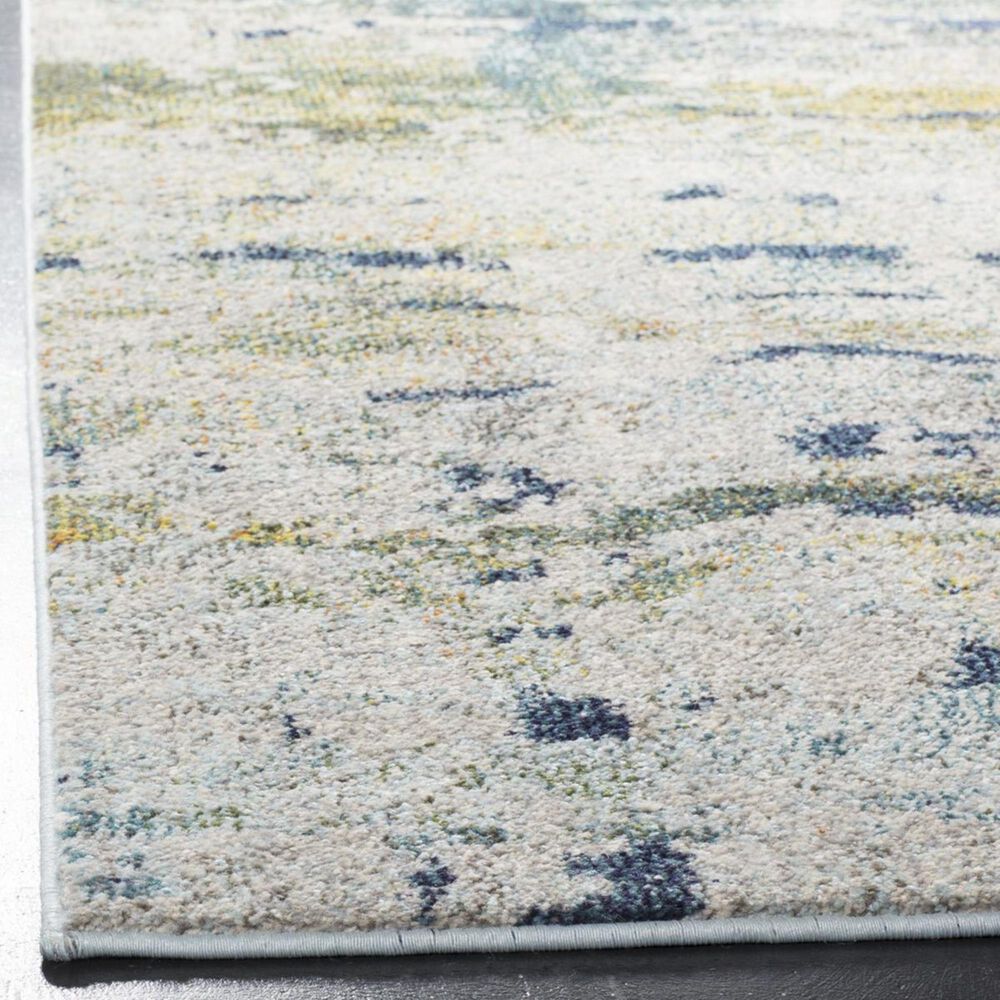 Safavieh Monaco MNC259M 5&#39;1&quot; x 7&#39;7&quot; Blue and Grey Area Rug, , large