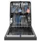 GE Appliances 24" Front Control with Stainless Steel Interior Dishwasher with Sanitize Cycle in Slate, , large