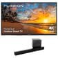 Furrion Aurora 75" Class Partial Sun 4K LED UHD - Outdoor Smart TV with 2.1 Soundbar System in Black, , large