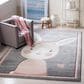 Safavieh Carousel CRK166 3"3" x 5"3" Grey and Ivory Kids Area Rug, , large