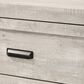Crown Mark Valor 5-Drawer Chest in Light Gray, , large