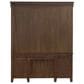 Liberty Furniture Carolina Park Credenza Desk with Hutch in Amber Brown, , large