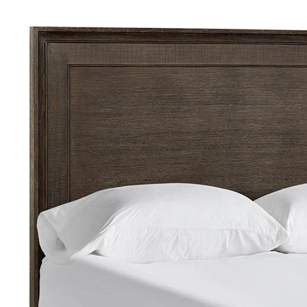 Furniture Worldwide Montclair Queen Panel Bed in Embossed Cocoa and Smoked Gold, , large