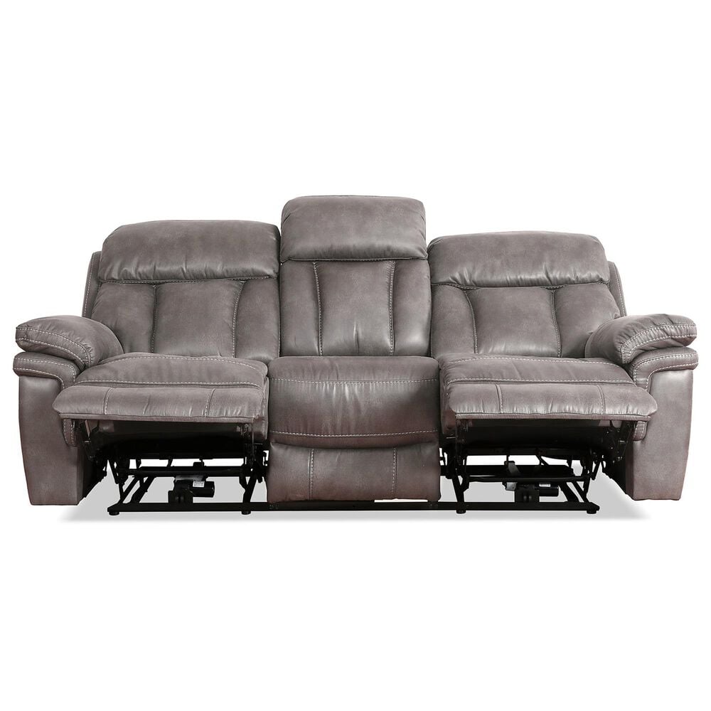 Blue River Estelle 3-Piece Power Reclining Living Room Set in Gunmetal, , large