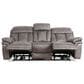 Blue River Estelle 3-Piece Power Reclining Living Room Set in Gunmetal, , large