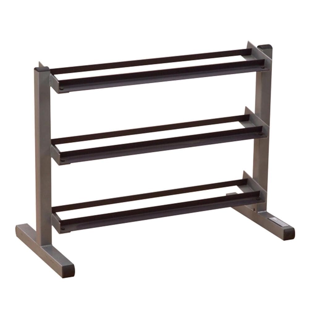 Body Solid 3 Tier Dumbbell Rack (Dumbbells Sold Separate), , large