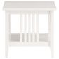 OSP Home Sierra End Table in White, , large