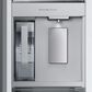Samsung Bespoke Bespoke 30.1 Cu. Ft. 3-Door French Door Refrigerator with Beverage Center - Stainless Steel Panels Included, , large