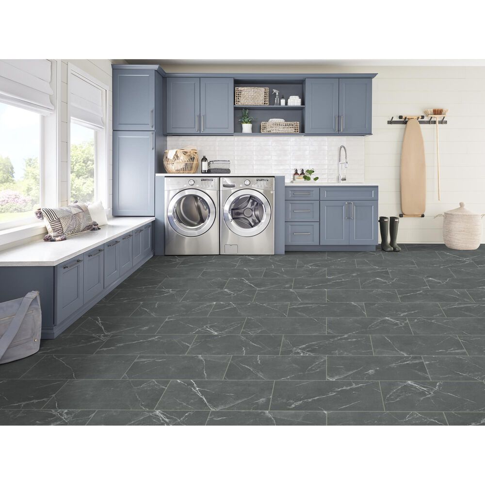 Mannington Adura Rigid Baltic Stone Storm 12&quot; x 24&quot; Luxury Vinyl Tile, , large