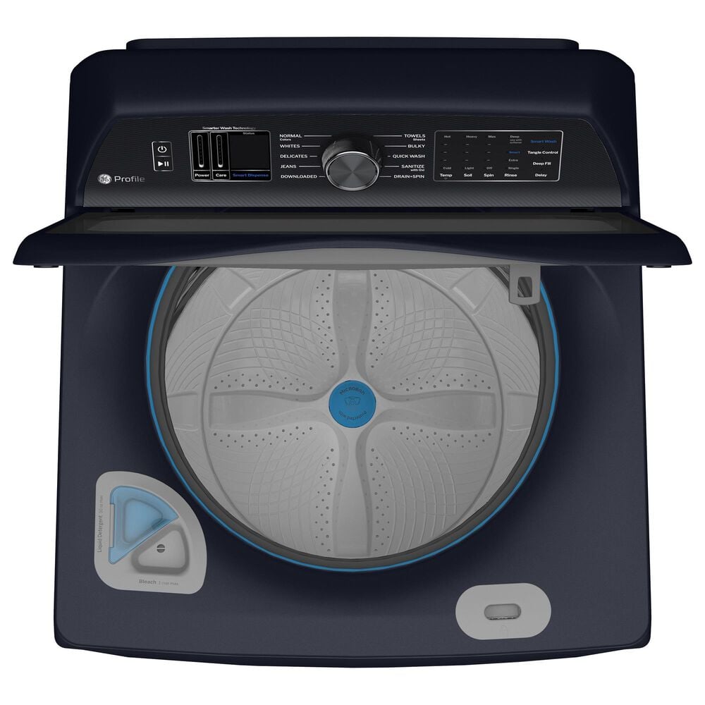 GE Profile 5.4 Cu. Ft. Capacity Top Load Washer with Impeller in Royal Sapphire, , large