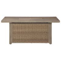 Signature Design by Ashley Beachcroft Rectangular Fire Pit Table