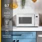 Whirlpool 0.7 Cu. Ft. Countertop Microwave with Steam Clean in White, , large