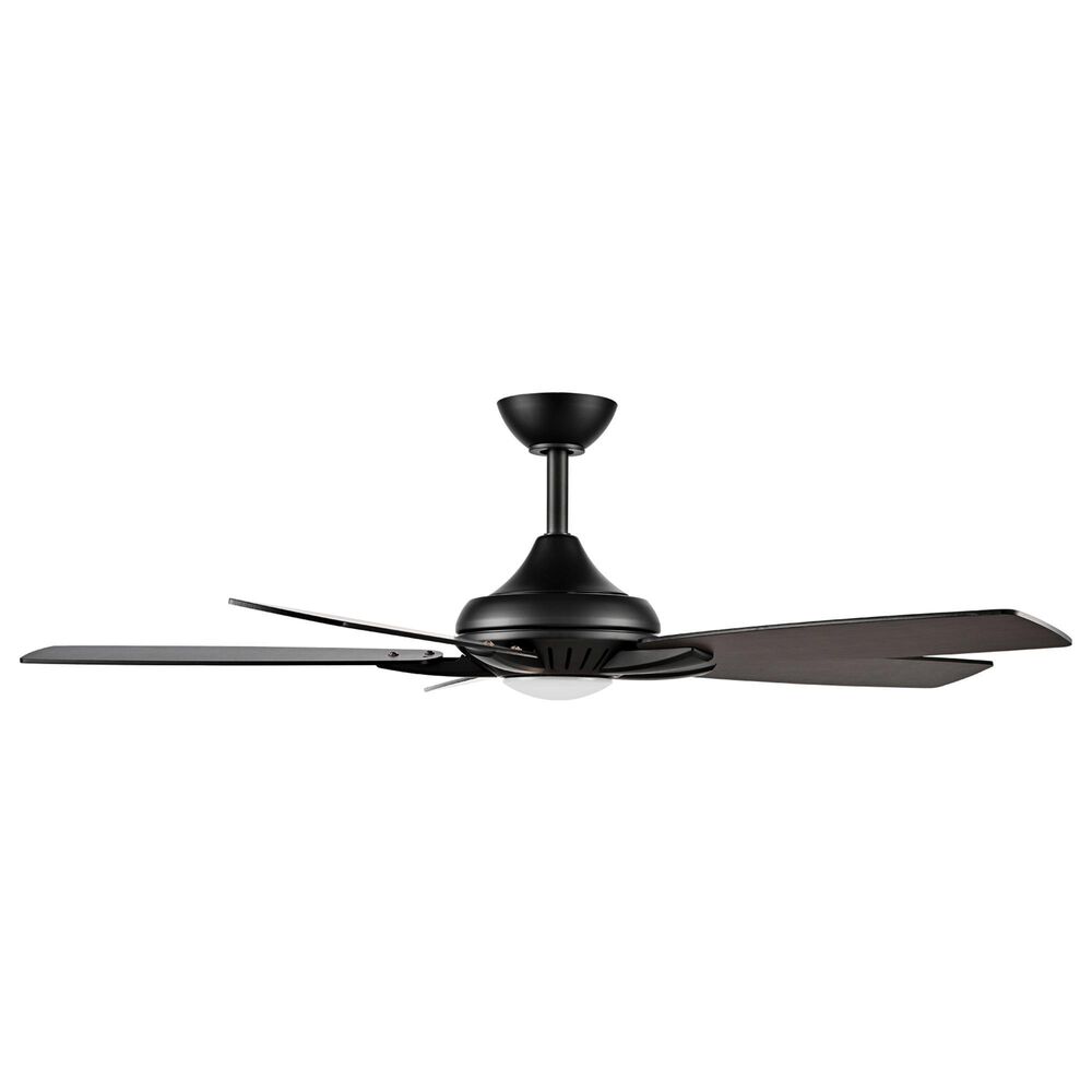 Minka-Aire Dyno 52" Ceiling Fan with Dark Walnut Blades in Coal, , large