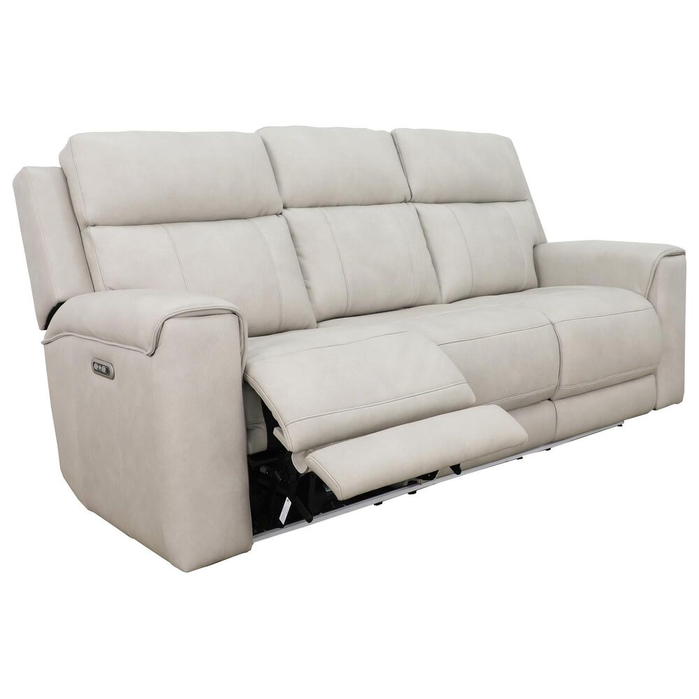 Somerset Home Harbour Power Reclining Sofa in Caruso Light Grey, , large